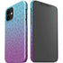 Cheetah Print Purple and Blue iPhone 12 Mini Lite Case