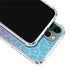 Cheetah Print Purple and Blue iPhone 12 Pro Clear Case