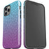 Cheetah Print Purple and Blue iPhone 12 Pro Max Impact Case
