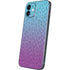 Cheetah Print Purple and Blue iPhone 12 Skin