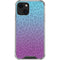 Cheetah Print Purple and Blue iPhone 14 Plus Clear Case
