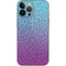 Cheetah Print Purple and Blue iPhone 14 Pro Max Skin