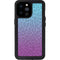 Cheetah Print Purple and Blue iPhone 14 Pro Max Waterproof Case