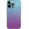 Cheetah Print Purple and Blue iPhone 14 Pro Skin