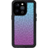 Cheetah Print Purple and Blue iPhone 14 Pro Waterproof Case