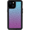 Cheetah Print Purple and Blue iPhone 15 Waterproof Case
