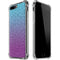 Cheetah Print Purple and Blue iPhone 7/8 Plus Clear Case