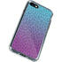 Cheetah Print Purple and Blue iPhone SE (2nd & 3rd Gen) Clear Case