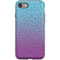 Cheetah Print Purple and Blue iPhone SE (2nd & 3rd Gen) Pro Case