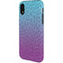 Cheetah Print Purple and Blue iPhone XR Pro Case