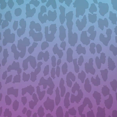 Cheetah Print Purple and Blue iPhone XR Skin