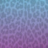 Cheetah Print Purple and Blue iPhone XR Skin