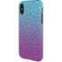 Cheetah Print Purple and Blue iPhone XS Pro Case