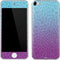 Cheetah Print Purple and Blue Apple iPod Skin