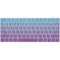 Cheetah Print Purple and Blue Magic Keyboard Skin