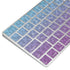 Cheetah Print Purple and Blue Magic Keyboard Skin
