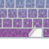 Cheetah Print Purple and Blue Magic Keyboard Skin