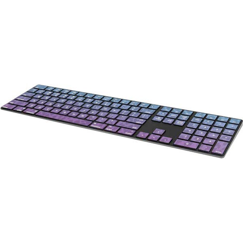 Cheetah Print Purple and Blue Magic Keyboard with Numeric Keypad Skin