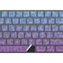 Cheetah Print Purple and Blue Magic Keyboard with Numeric Keypad Skin