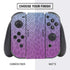 Cheetah Print Purple and Blue Nintendo Switch Bundle Skin