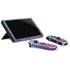Cheetah Print Purple and Blue Nintendo Switch OLED (2021) Skin