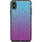 Cheetah Print Purple and Blue Otterbox Symmetry iPhone Skin