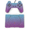 Cheetah Print Purple and Blue PlayStation Classic Bundle Skin