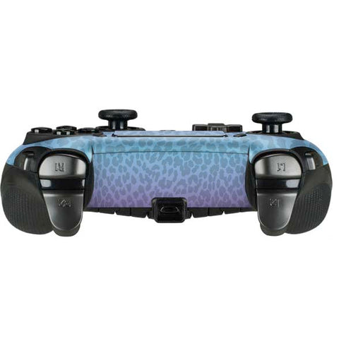 Cheetah Print Purple and Blue PlayStation Scuf Vantage 2 Controller Skin
