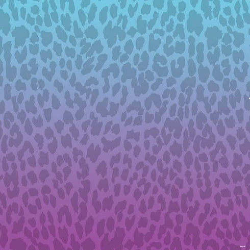 Cheetah Print Purple and Blue PS4 Slim Bundle Skin