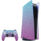 Cheetah Print Purple and Blue PS5 Bundle Skin