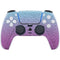 Cheetah Print Purple and Blue PS5 Controller Skin
