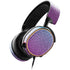 Cheetah Print Purple and Blue SteelSeries Arctis 5 Skin