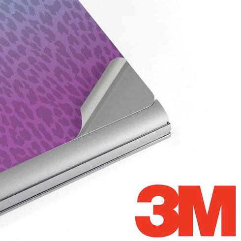 Cheetah Print Purple and Blue Surface Book 2 13.5in Skin