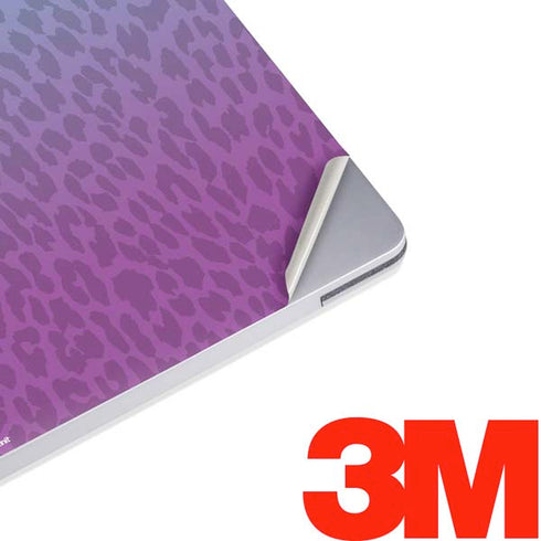 Cheetah Print Purple and Blue Surface Laptop 2 Skin