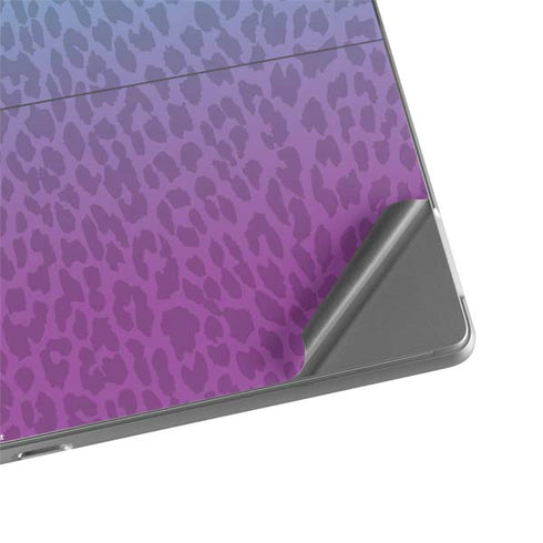 Cheetah Print Purple and Blue Surface Pro 8 Skin