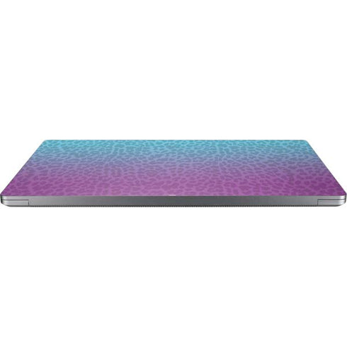 Cheetah Print Purple and Blue Universal Laptop 18in (14.6 x 10.6in) Skin