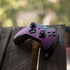 Cheetah Print Purple and Blue Xbox One Controller Skin