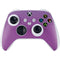 Cheetah Print Purple and Blue Xbox Series S Controller Skin