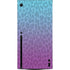 Cheetah Print Purple and Blue Xbox Series X Console Skin