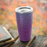 Cheetah Print Purple and Blue Yeti 20oz Tumbler Skin