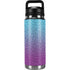 Cheetah Print Purple and Blue YETI Rambler 26oz Bottle Skin