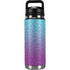 Cheetah Print Purple and Blue YETI Rambler 26oz Bottle Skin