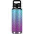 Cheetah Print Purple and Blue YETI Rambler 36oz Bottle Skin