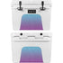 Cheetah Print Purple and Blue YETI Tundra 35 Hard Cooler Skin