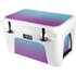 Cheetah Print Purple and Blue YETI Tundra 45 Hard Cooler Skin