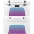 Cheetah Print Purple and Blue YETI Tundra 45 Hard Cooler Skin
