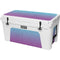 Cheetah Print Purple and Blue YETI Tundra 75 Hard Cooler Skin