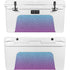Cheetah Print Purple and Blue YETI Tundra 75 Hard Cooler Skin