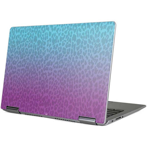 Cheetah Print Purple and Blue Yoga 710 14in Skin