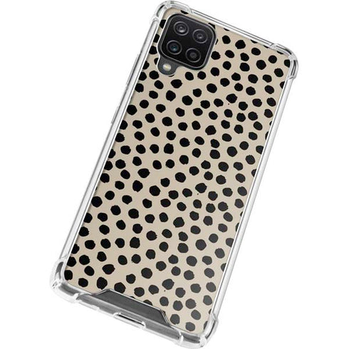 Cheetah Spots Galaxy A12 Clear Case